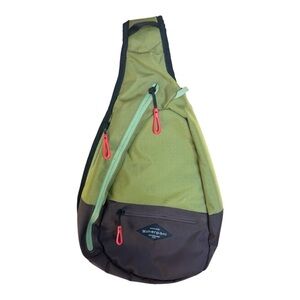 Sherpani Olive and Brown Crossbody Bag